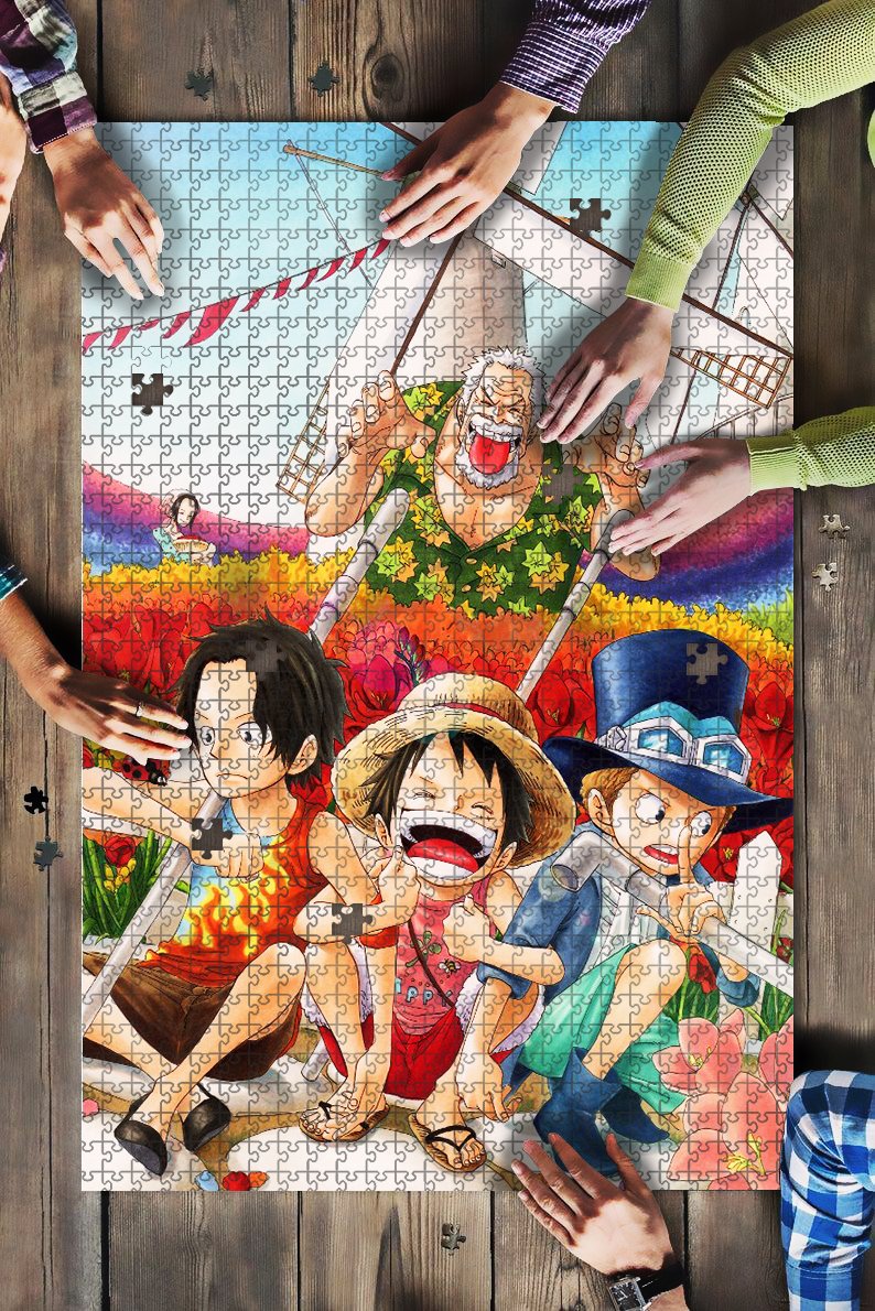 Onepiece Anime Puzzle, High Quality Anime Zigsaw Puzzle