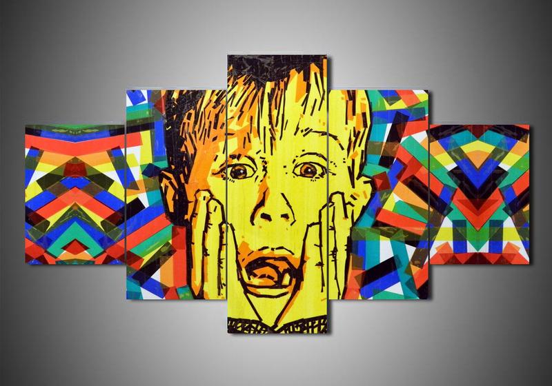 Home Alone – Movie 5 Panel Canvas Art Wall Decor