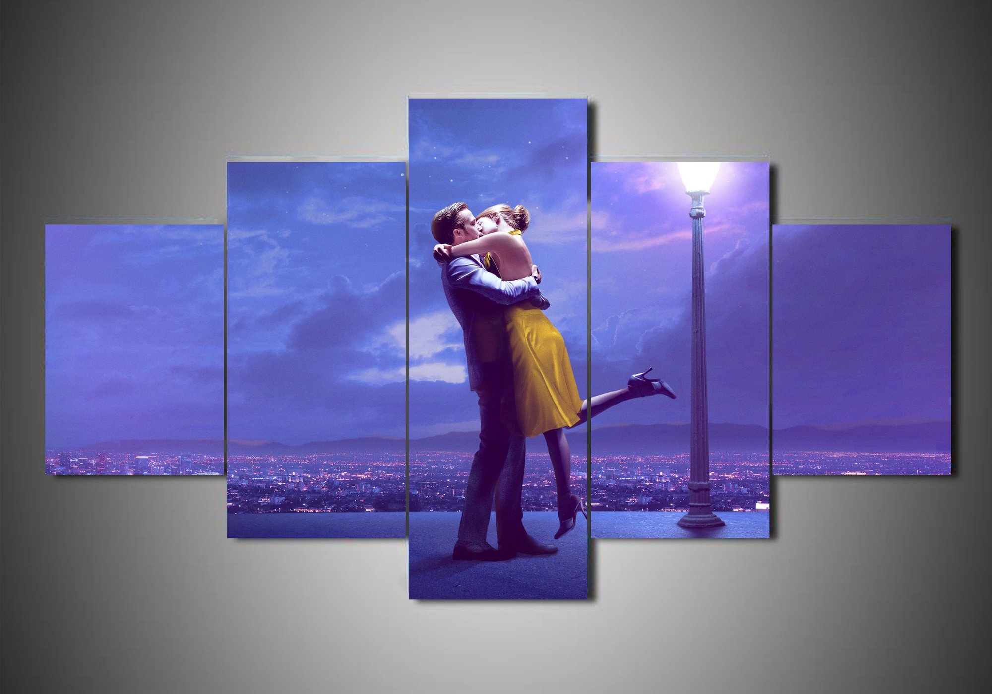 La La Land 2 – Movie 5 Panel Canvas Art Wall Decor