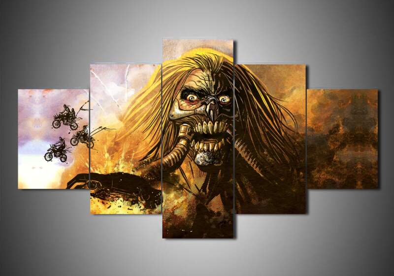 Mad Max 2 – Movie 5 Panel Canvas Art Wall Decor