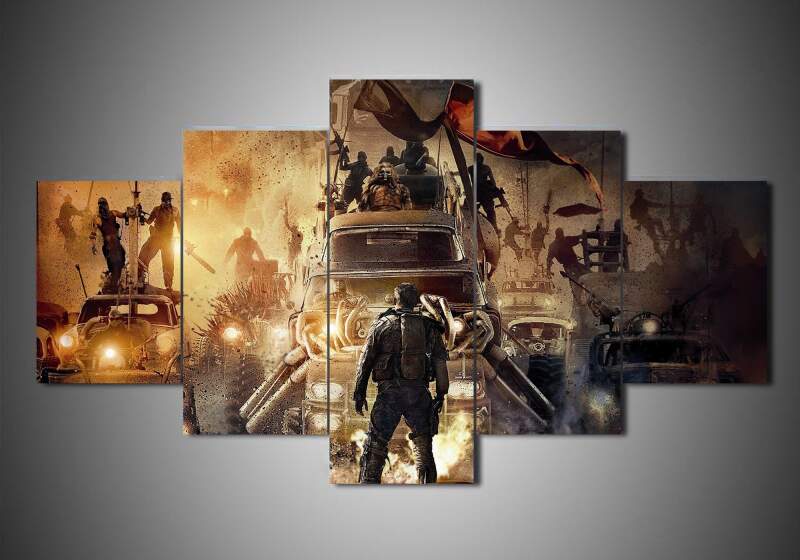 Mad Max 3 – Movie 5 Panel Canvas Art Wall Decor