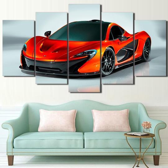Mclaren P1 – Automative 5 Panel Canvas Art Wall Decor-CV