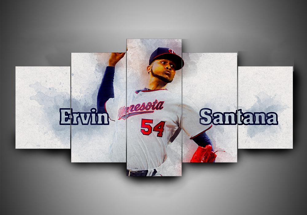 Minnesota Twins 2 – Sport 5 Panel Canvas Art Wall Decor