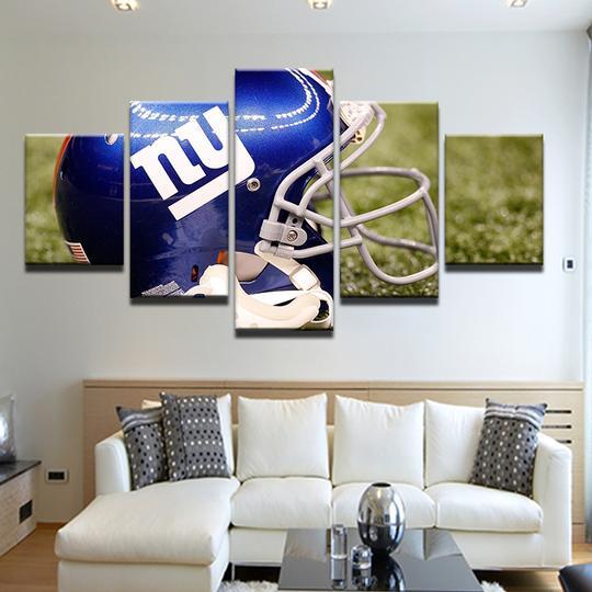 New York Giants 5 – Sport 5 Panel Canvas Art Wall Decor-CV