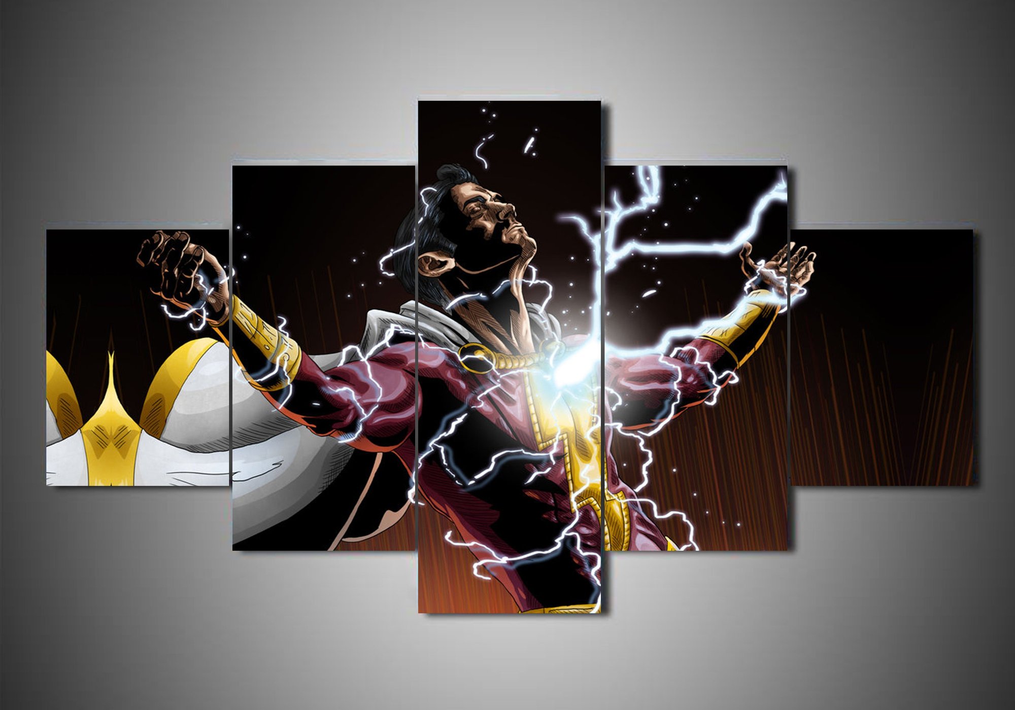 Shazam 2 – Movie 5 Panel Canvas Art Wall Decor