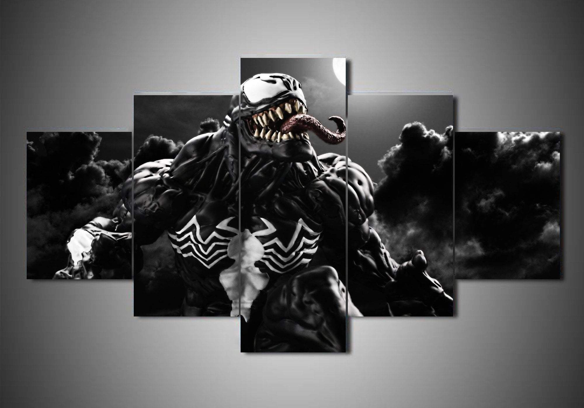 Venom 2 Movie – 5 Panel Canvas Art Wall Decor