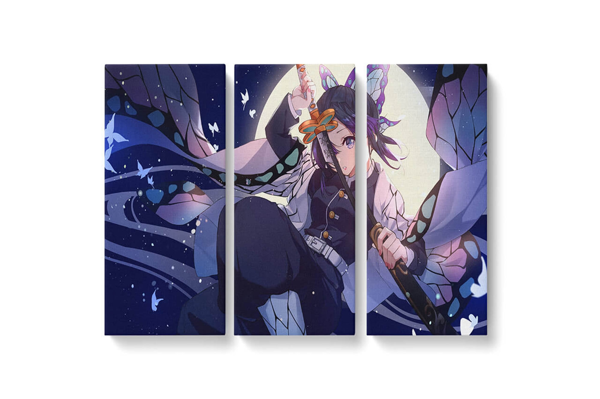 Shinobu Kocho Framed Canvas Wall Art, Large Canvas