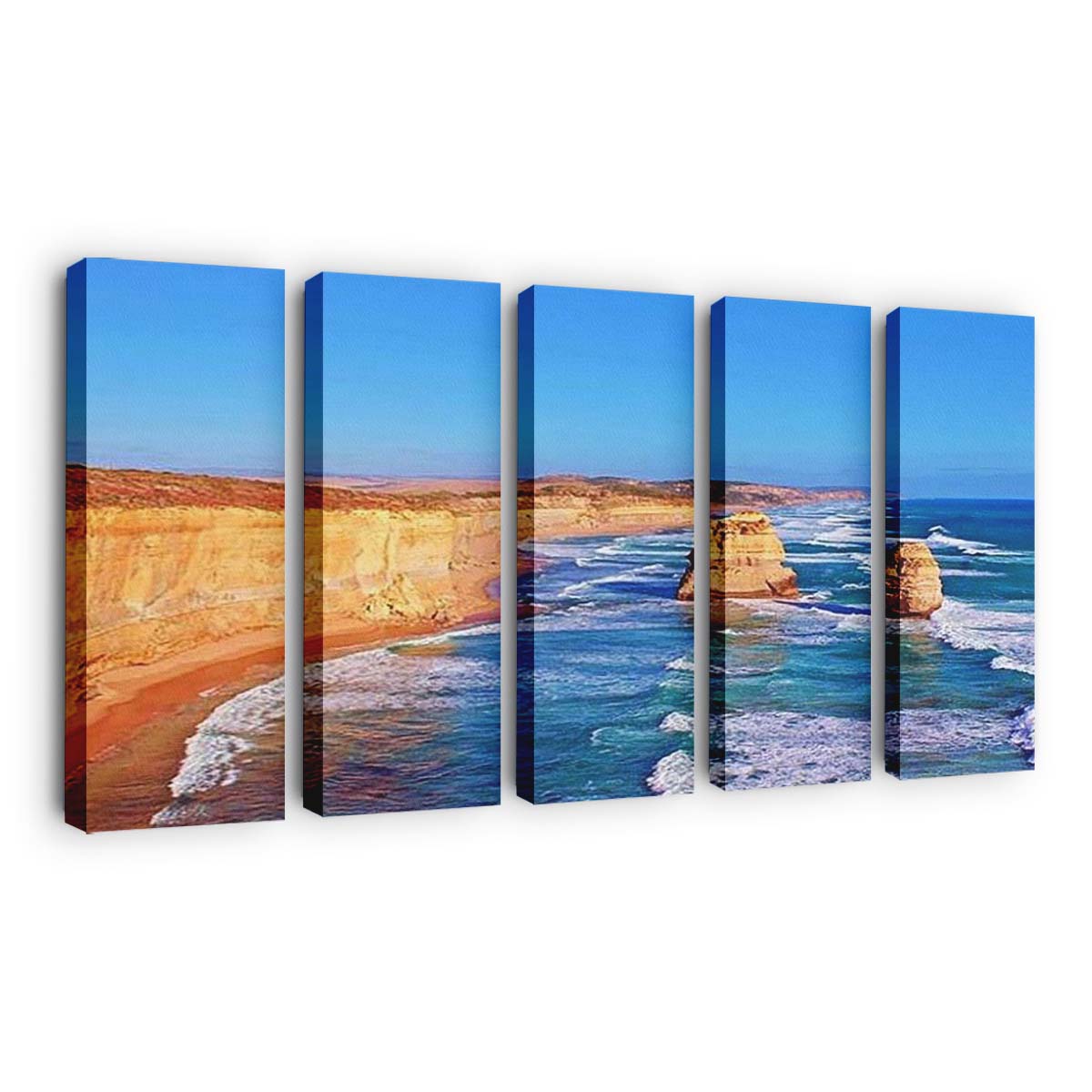Australia Great Ocean Road Beach Canvas Wall Art, Home Decor, Framed Canvas