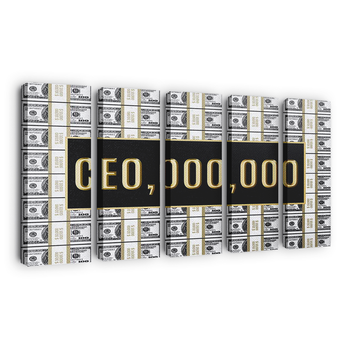 Ceo 000000 Canvas Wall Art, Quote Canvas, Motivational Wall Art